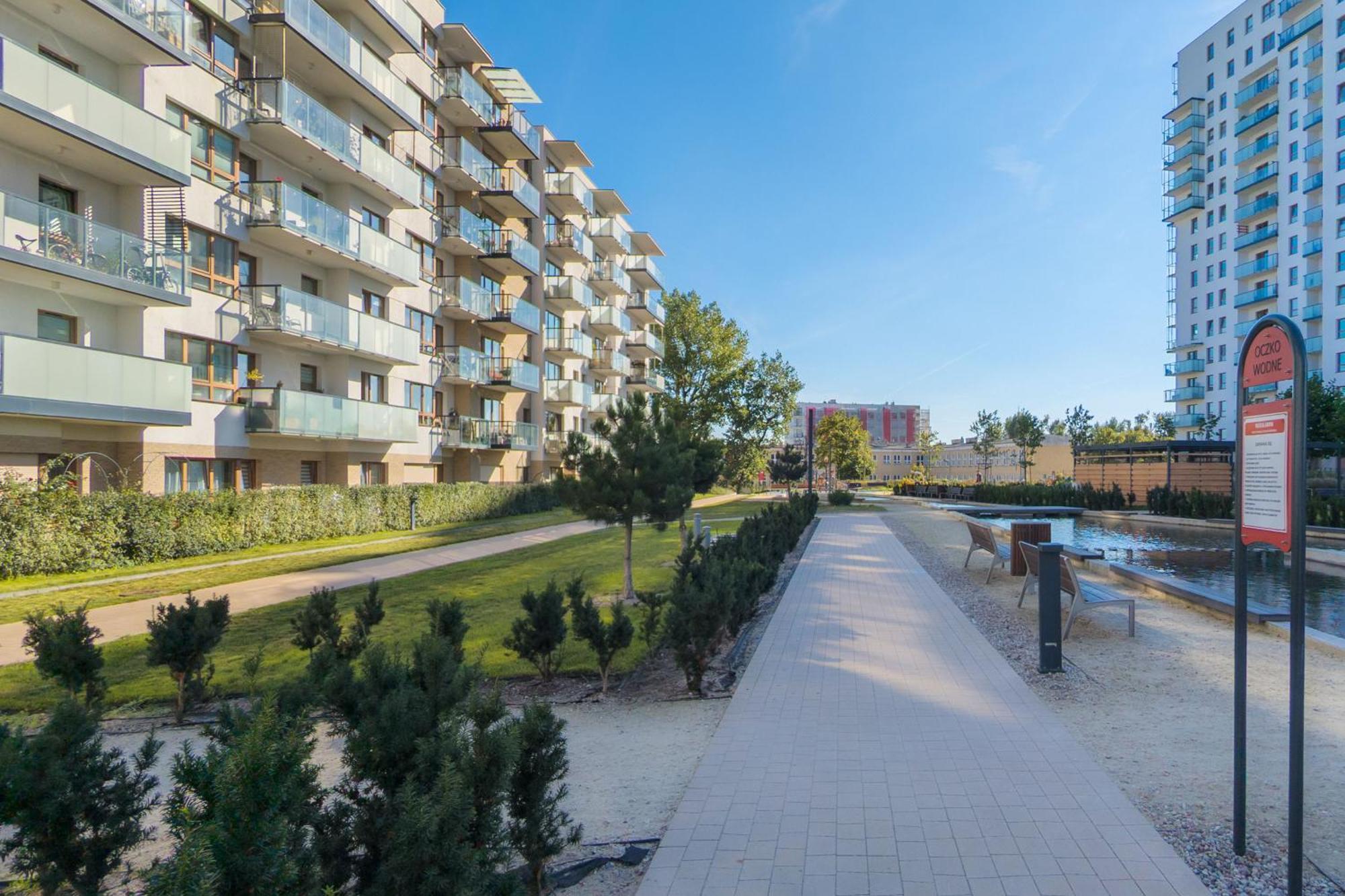 Starowiejska Apartment With Balcony Next To Arena Gdansk Stadium By Noclegi Renters エクステリア 写真