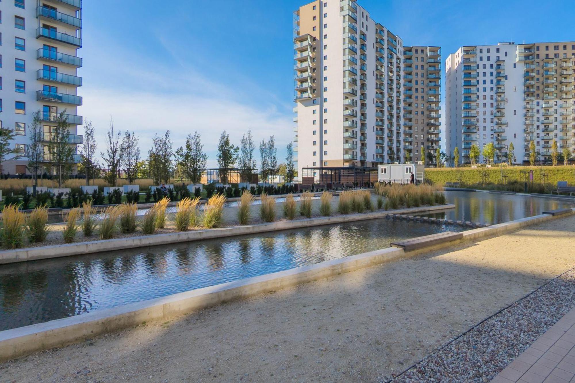 Starowiejska Apartment With Balcony Next To Arena Gdansk Stadium By Noclegi Renters エクステリア 写真