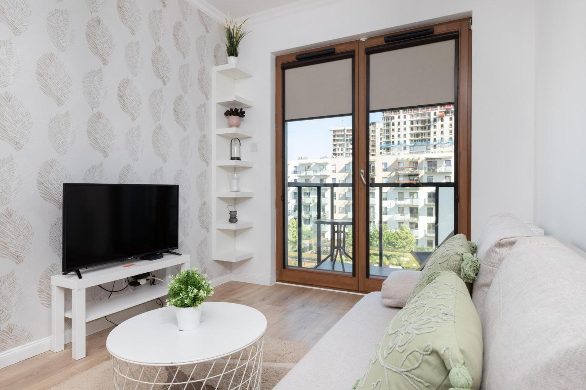 Starowiejska Apartment With Balcony Next To Arena Gdansk Stadium By Noclegi Renters エクステリア 写真