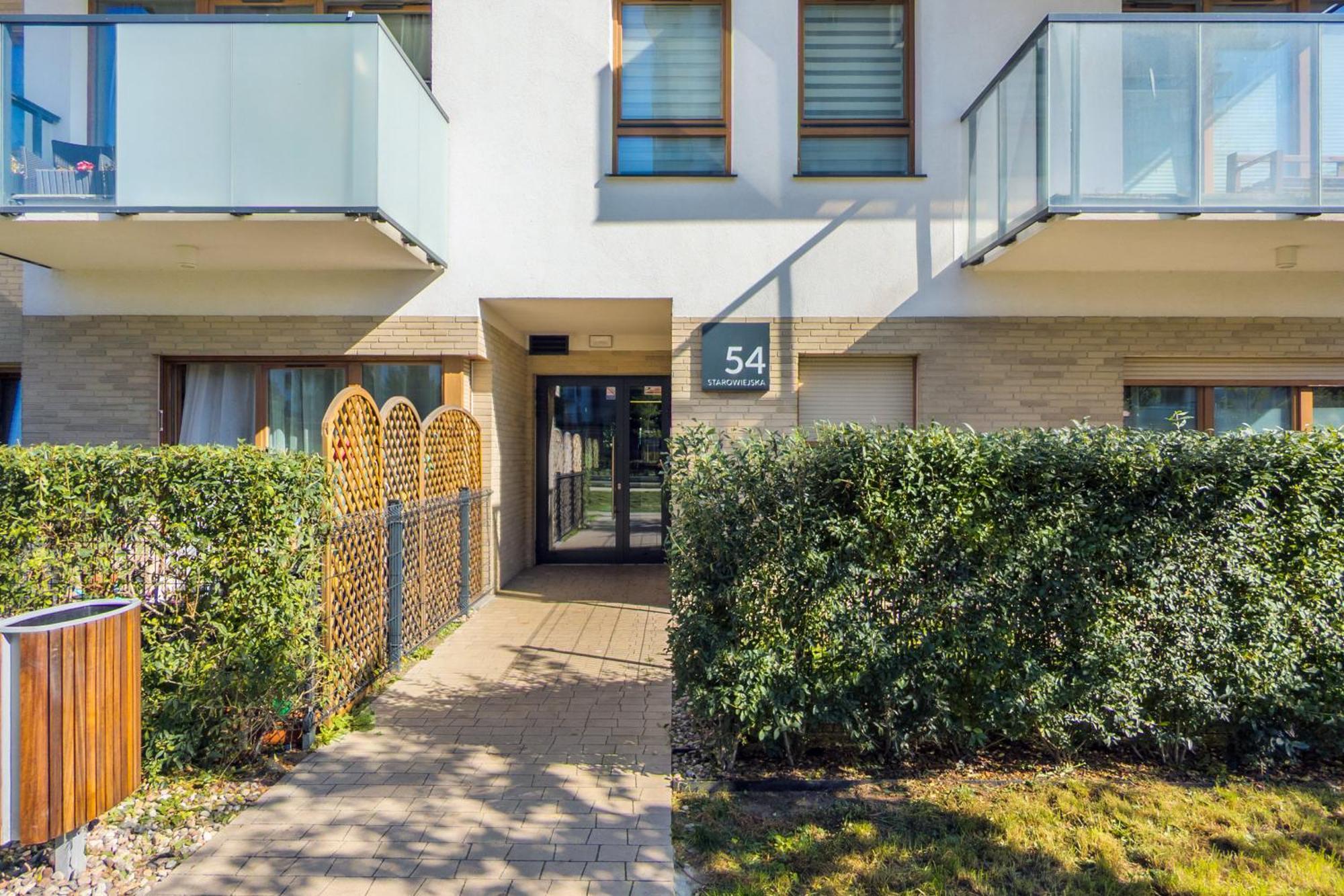 Starowiejska Apartment With Balcony Next To Arena Gdansk Stadium By Noclegi Renters エクステリア 写真